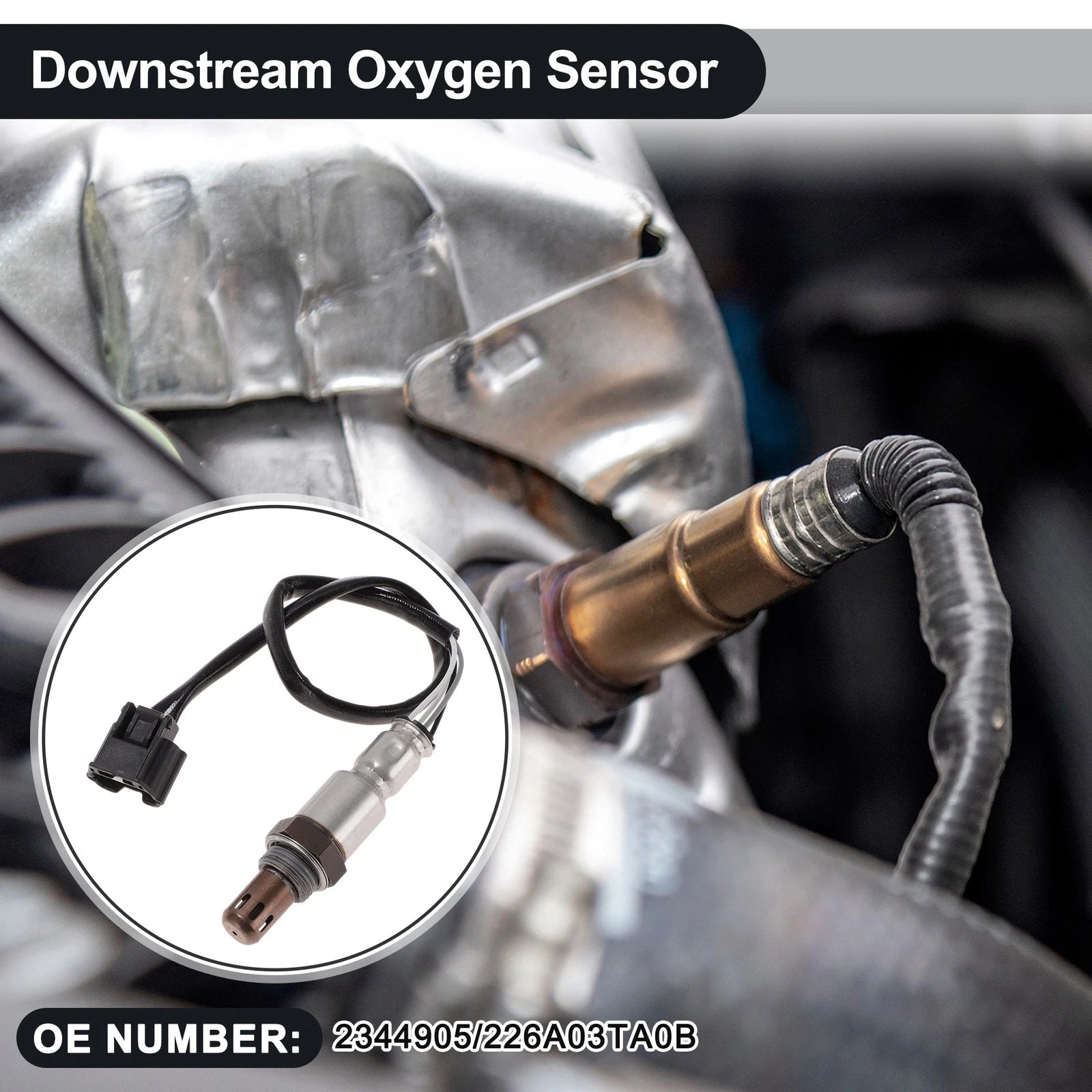 Downstream Oxygen Sensor for Nissan Altima L4 2.5L (2013–2018) O2 Sensor 2344905