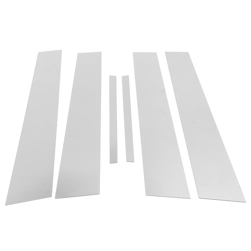 6 Pcs Door Pillar Window Trim Replacement for Dodge Charger (2011–2014)
