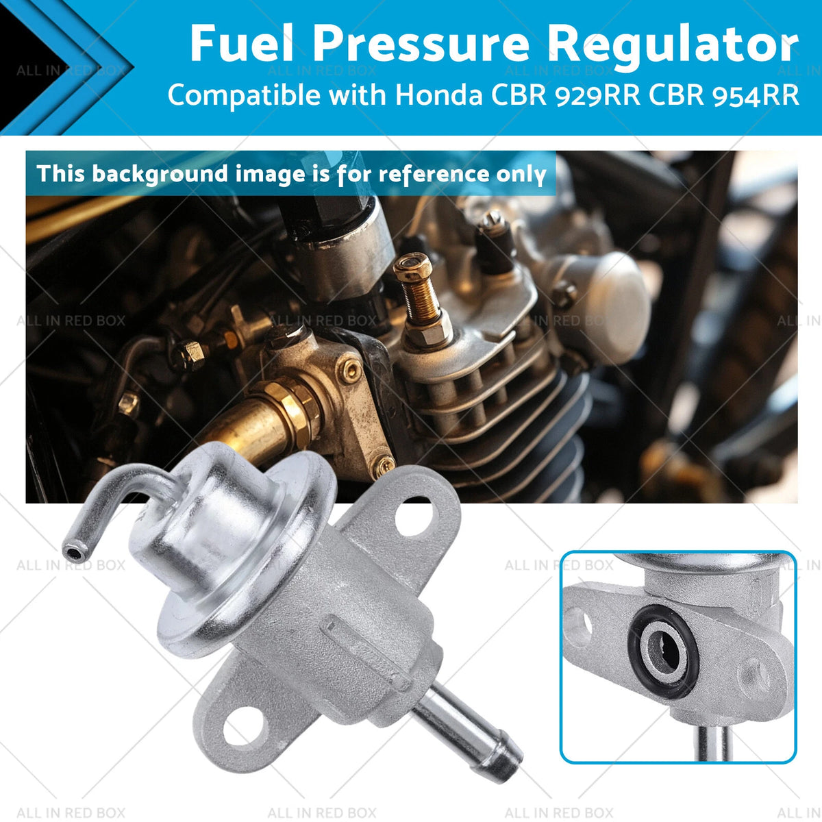 Fuel Pressure Regulator for Honda CBR 929RR, CBR 954RR (2000–2003)