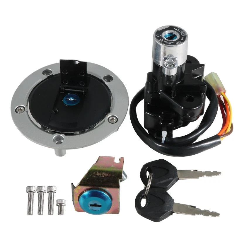 Ignition Key Switch Lock Fuel Cap for Suzuki SV650 SV650S (2003–2012)