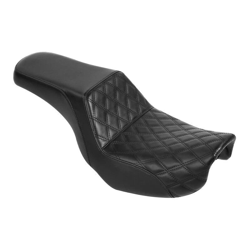 Driver Passenger Seat for Harley Dyna Low Rider FXDB (2006–2017) Black