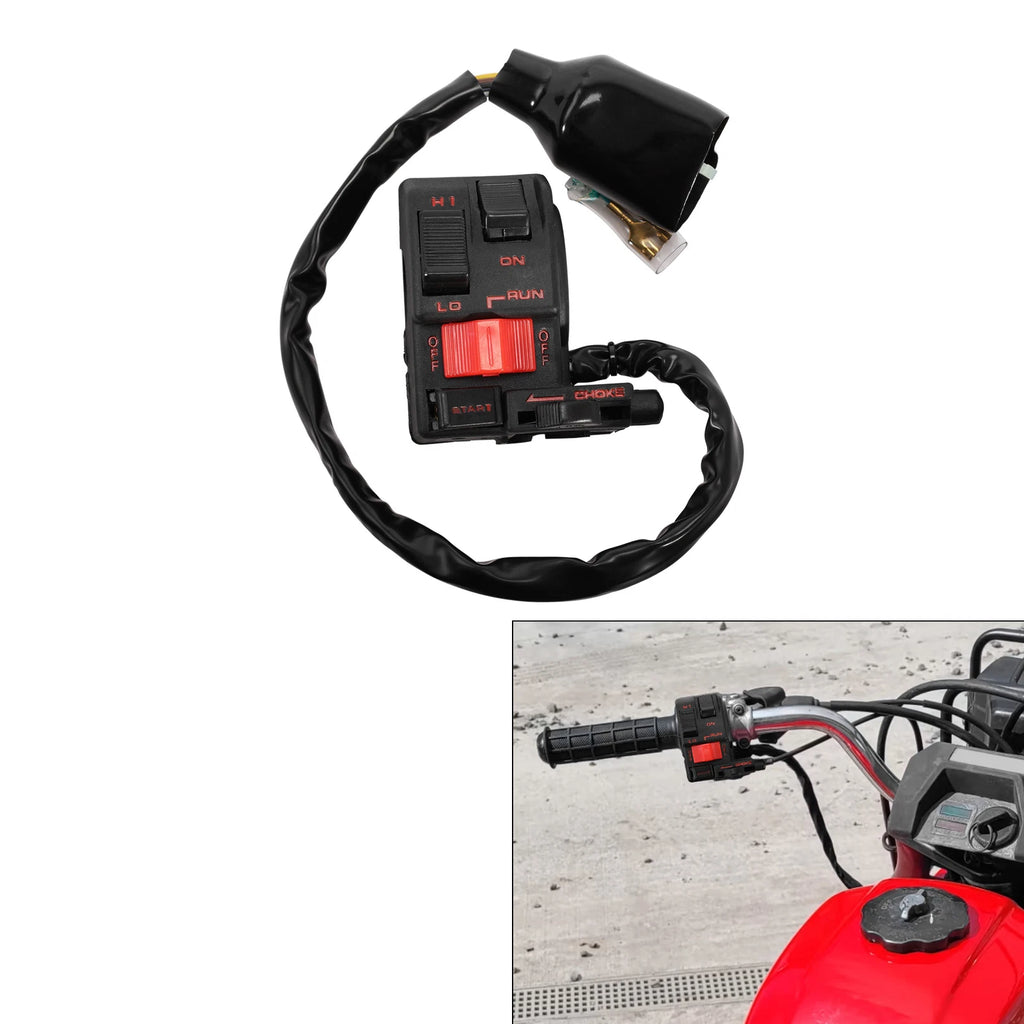 Left Handlebar Button Switch for Honda Big Red 250 ATC250ES (1985–1987)