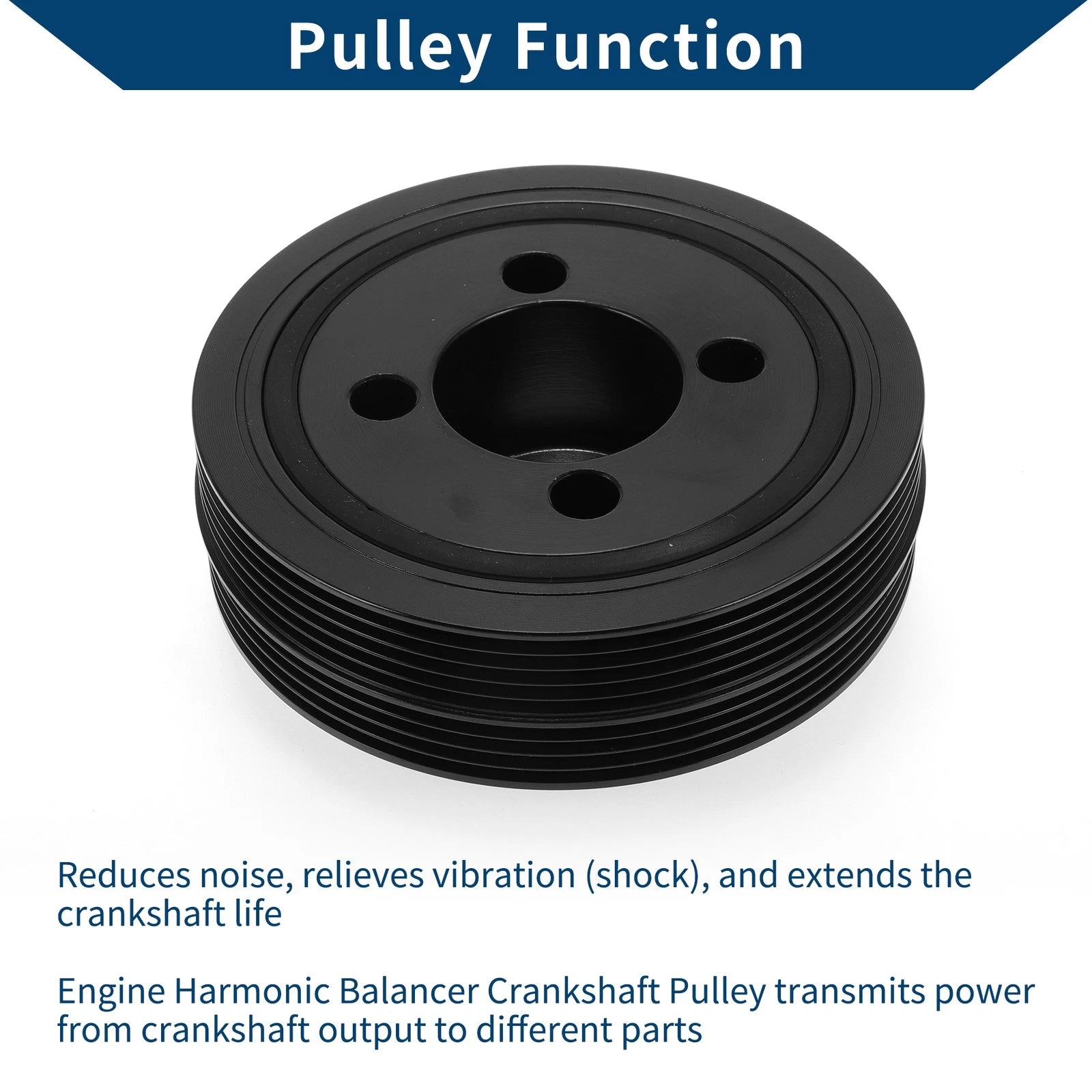 Engine Harmonic Balancer Crank Pulley for Subaru Legacy (No. 12305AA251)