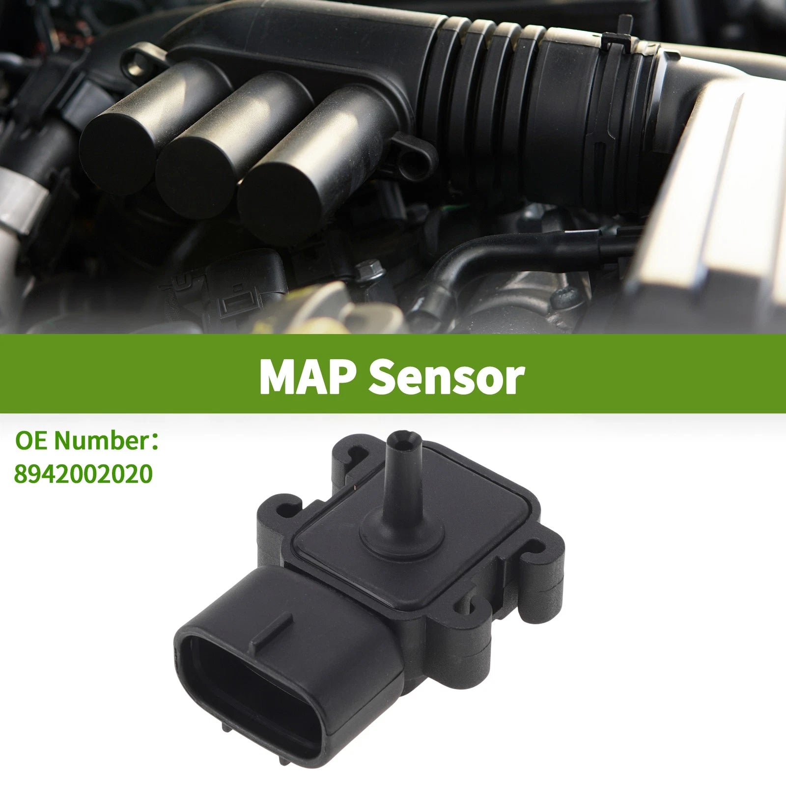Manifold Absolute Pressure MAP Sensor Replacement for Toyota Corolla AE110 (1995–2000)