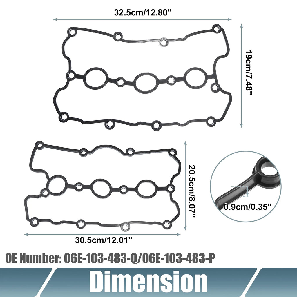 Engine Valve Cover Gaskets Replacement for Audi A6 Quattro (2012–2018)