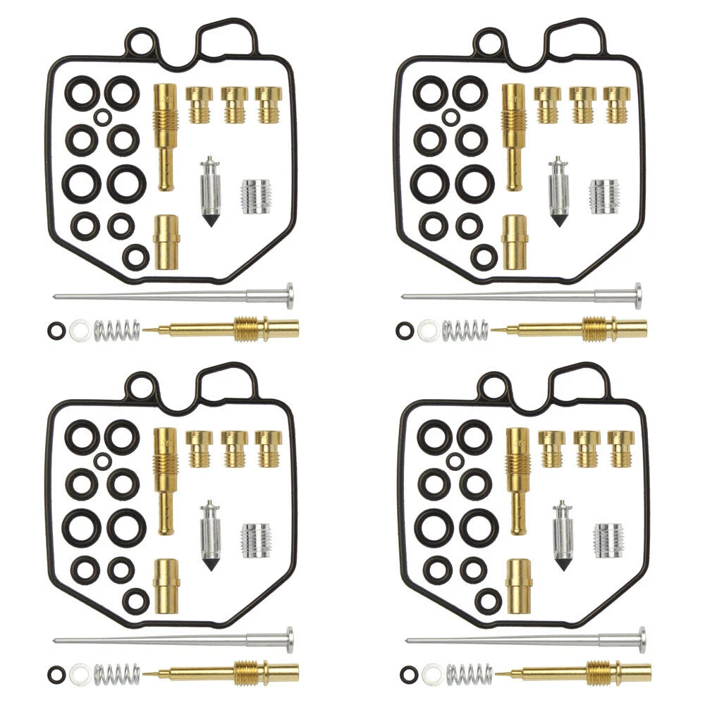 Set of 4 Carburetor Repair Rebuild Kits for Honda CB750C/CB750K/CB750SC (1980–1983)