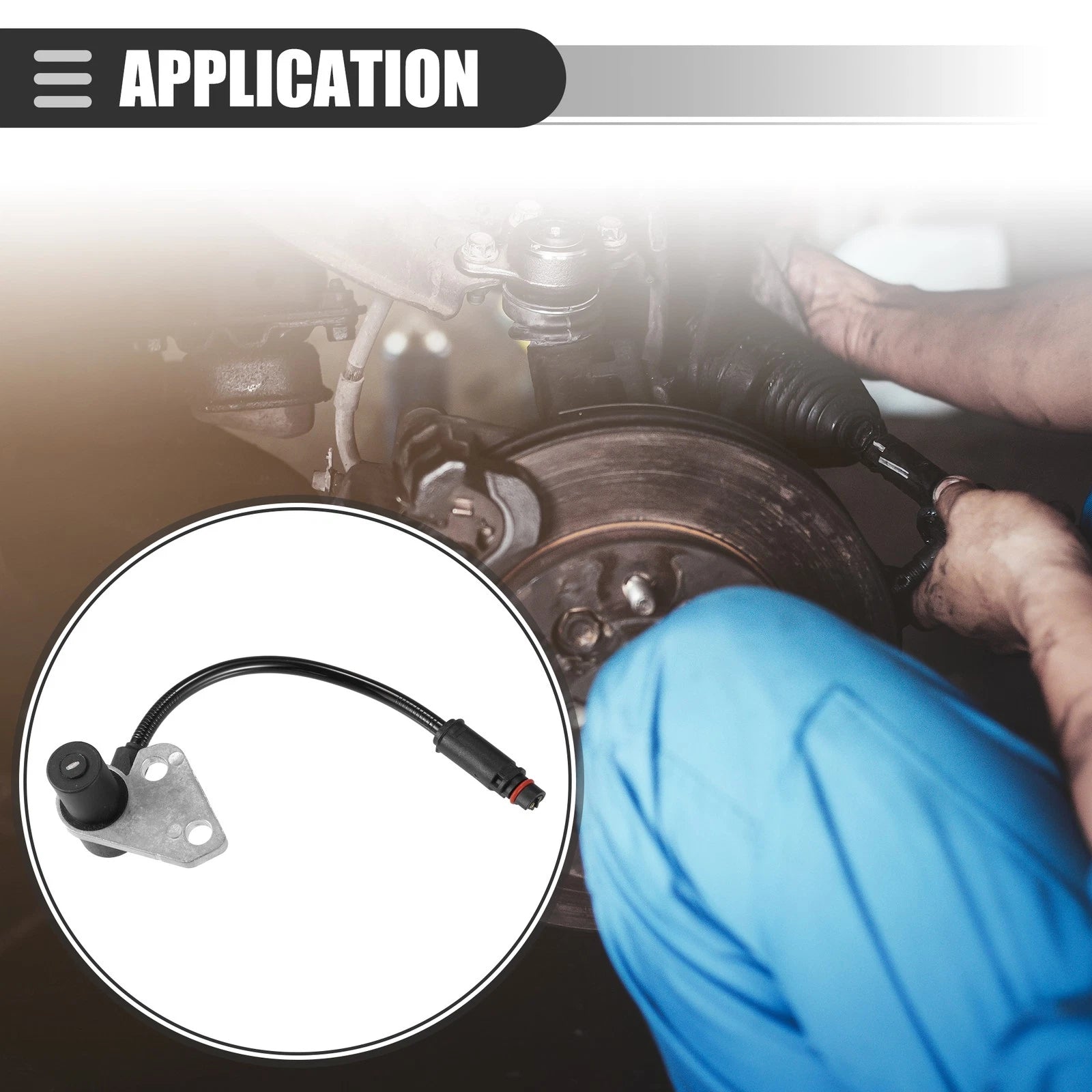 Front Left ABS Wheel Speed Sensor Replacement for Mercedes-Benz (2004–2008)
