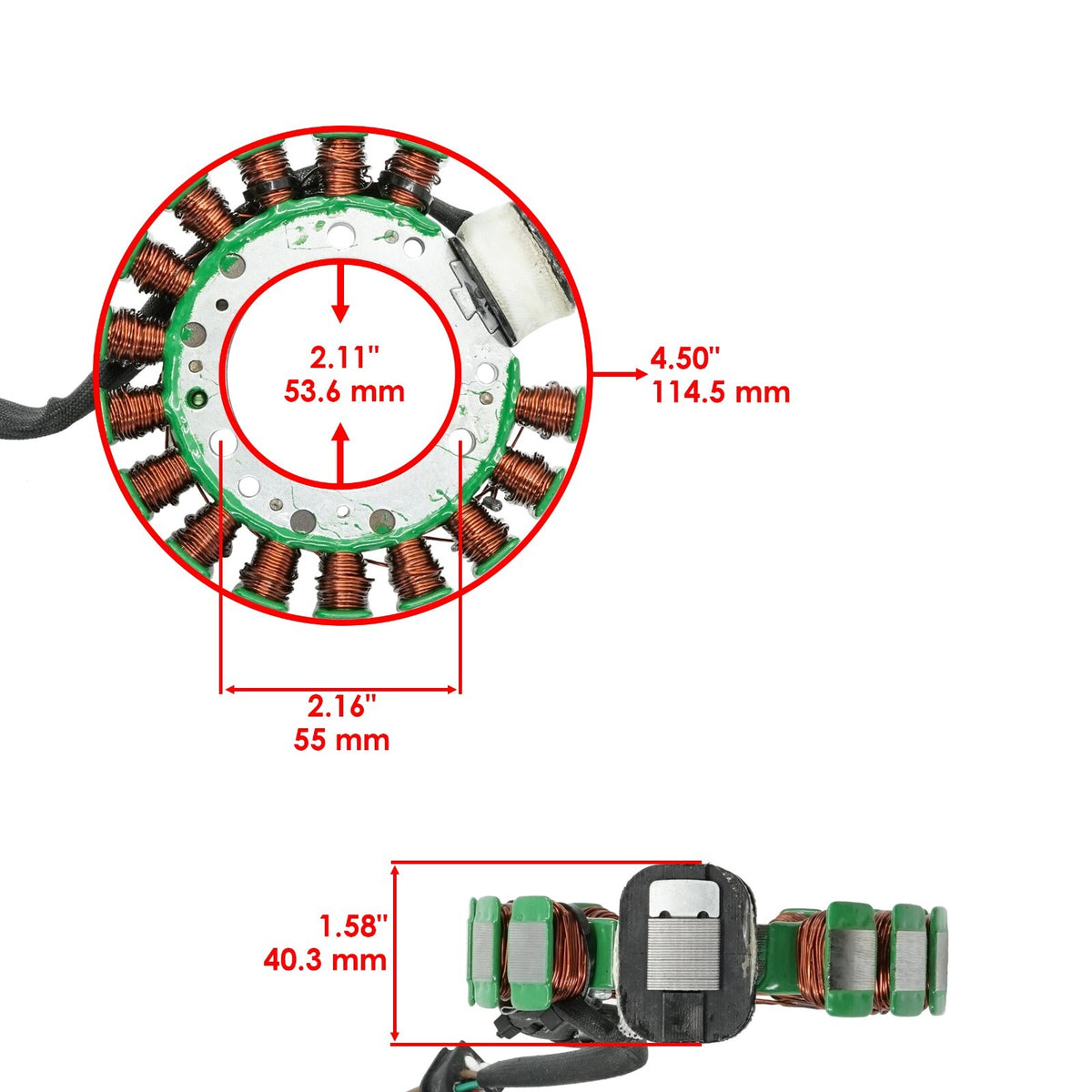 Stator and Gasket Replacement for Yamaha Warrior 350 YFM350X (1987–1989)