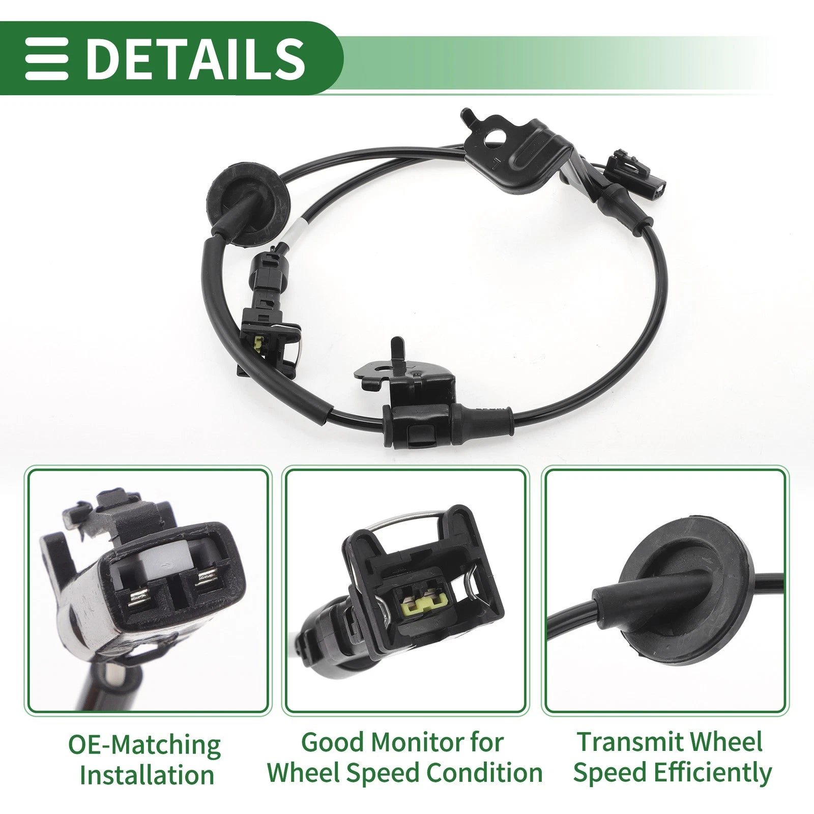 ABS Wheel Speed Sensor No. 91920F2000 for Hyundai Elantra (2017–2020)