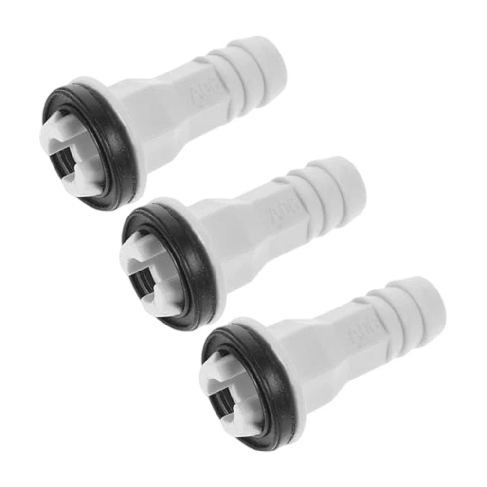 7X 15MM Drain Connector Straight Head for Midea AC Outdoor Unit