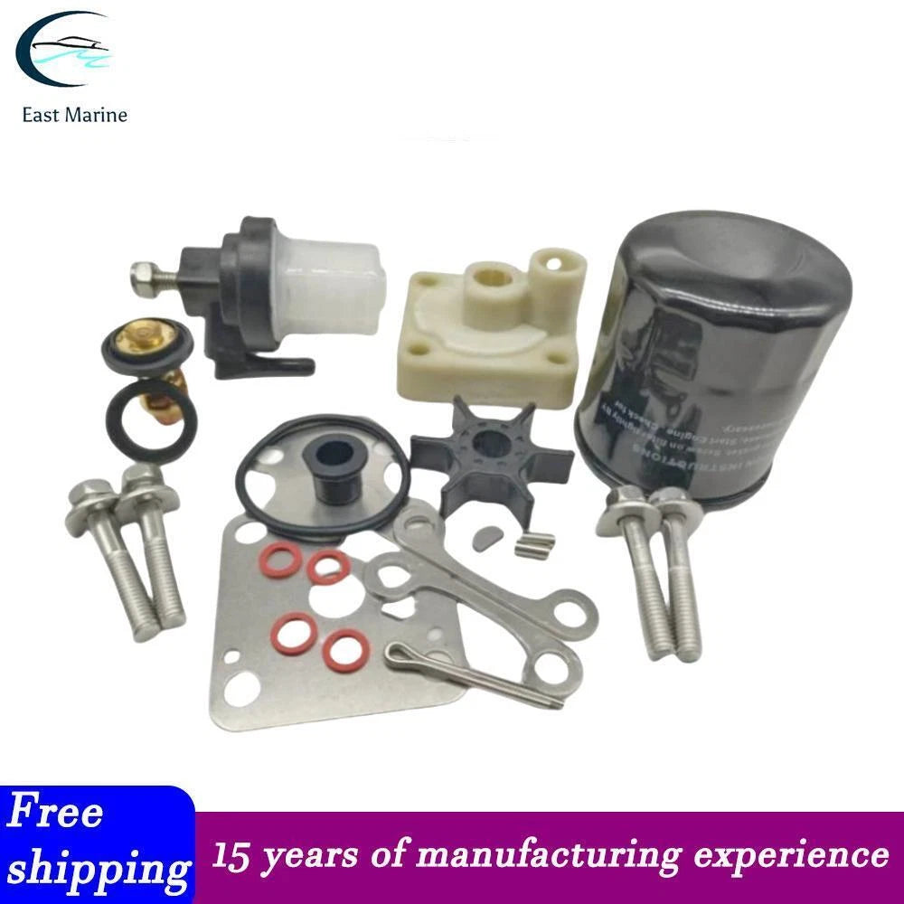 Maintenance Repair Kit for Yamaha Outboard Motor 15HP F15C (4-Stroke) 6AH-W0078-01