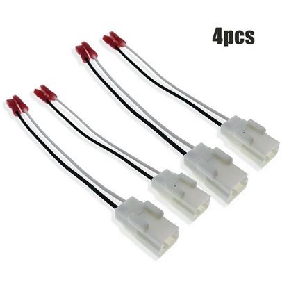 4Pcs Speaker Harness Adapter Connector For Chrysler Dodge Jeep Vehicles 72-6514