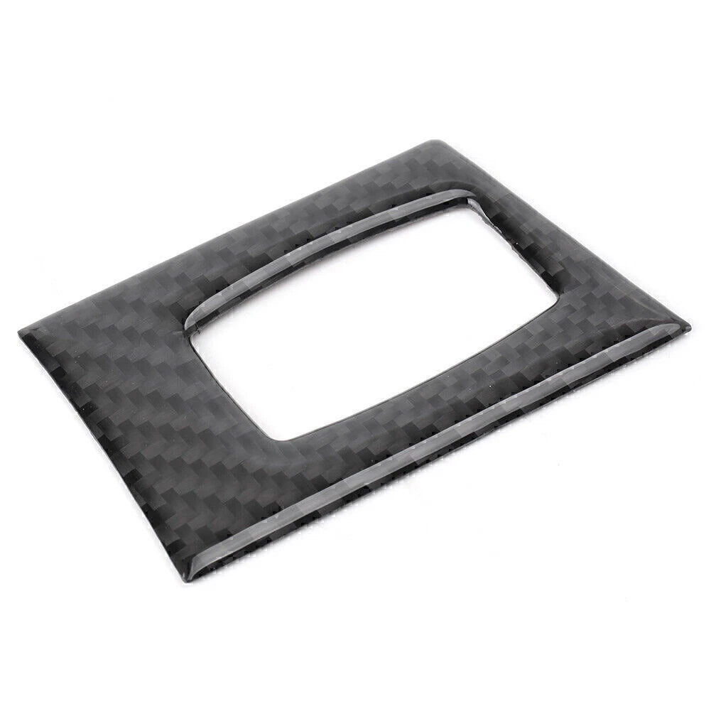 Carbon Fiber Switch Buttons Frame Trim for BMW E90 E92 E93 (2006–2013)