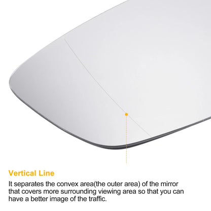 Left Side Heated Mirror Glass for BMW 3 Series G20 G21 (2019–2023)