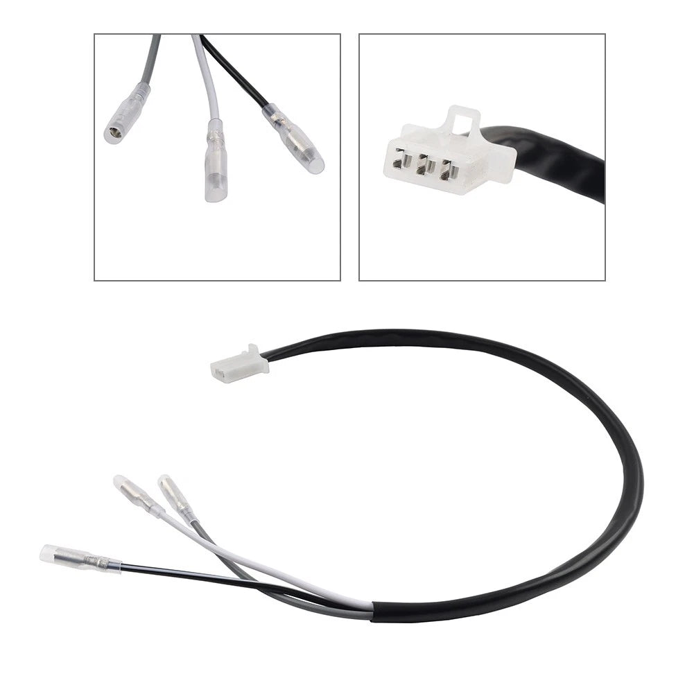 Tail Light 3 Pin Cable Adapter Connector Harness for Suzuki DRZ400E/S (2000–2023)
