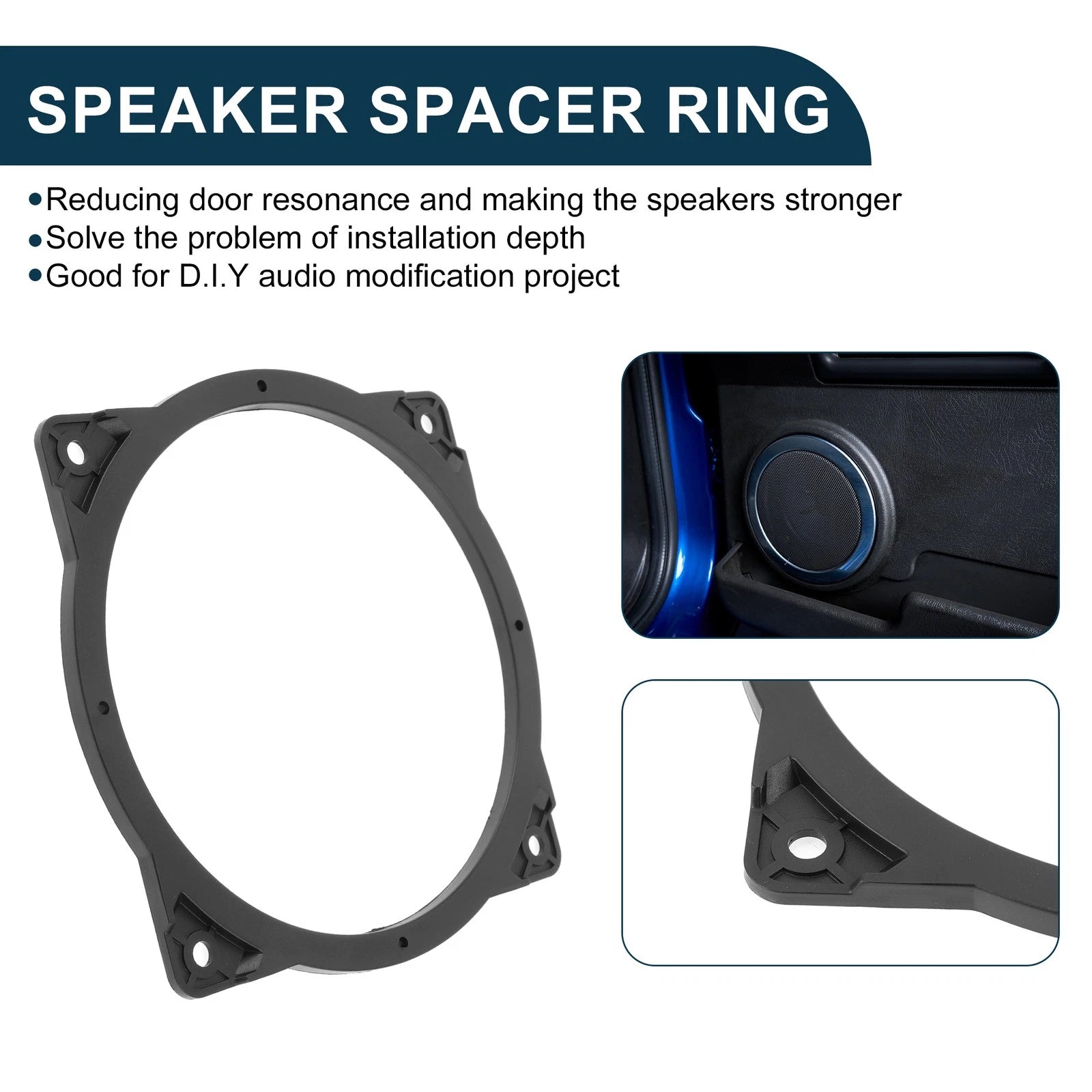 Tweeter Speaker Spacer Adapter for Hyundai 2006–2021 2 Pcs