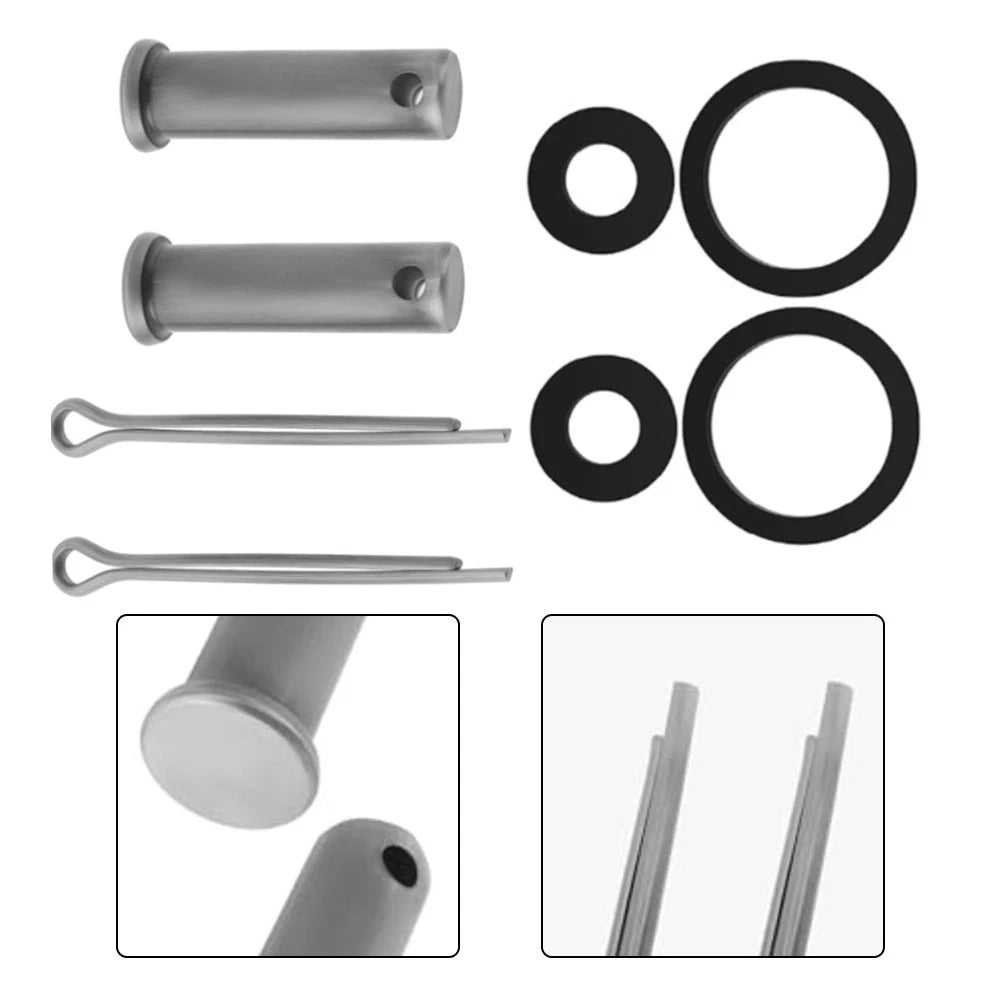Set of 2 Split Pins Clips Washers for 75 Hand Pumps (11x40mm)