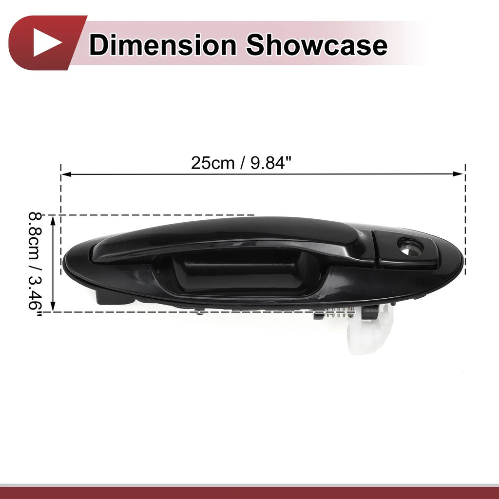 Car Exterior Door Handle Replacement for Hyundai Sonata Front Right (2015–2019)