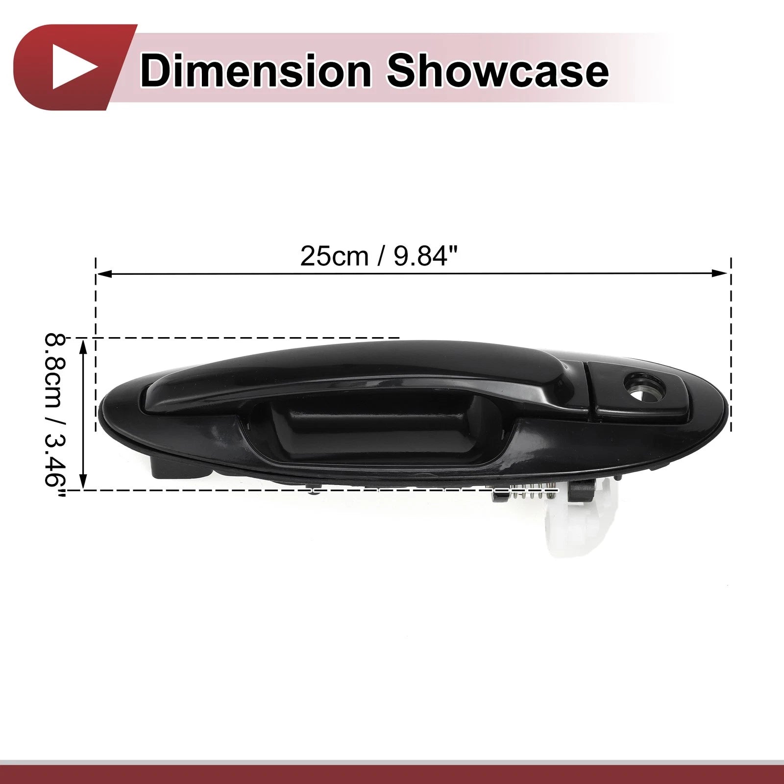 Car Exterior Door Handle Replacement for Hyundai Sonata Front Right (2015–2019)