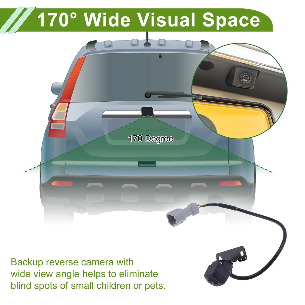 Car Camera Rear View Backup Reverse Camera for Hyundai Santa Fe (2013–2016)