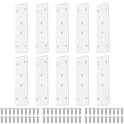 Flat Piercing Connectors for Furniture Repair - Rust-Resistant, Seamless Installation