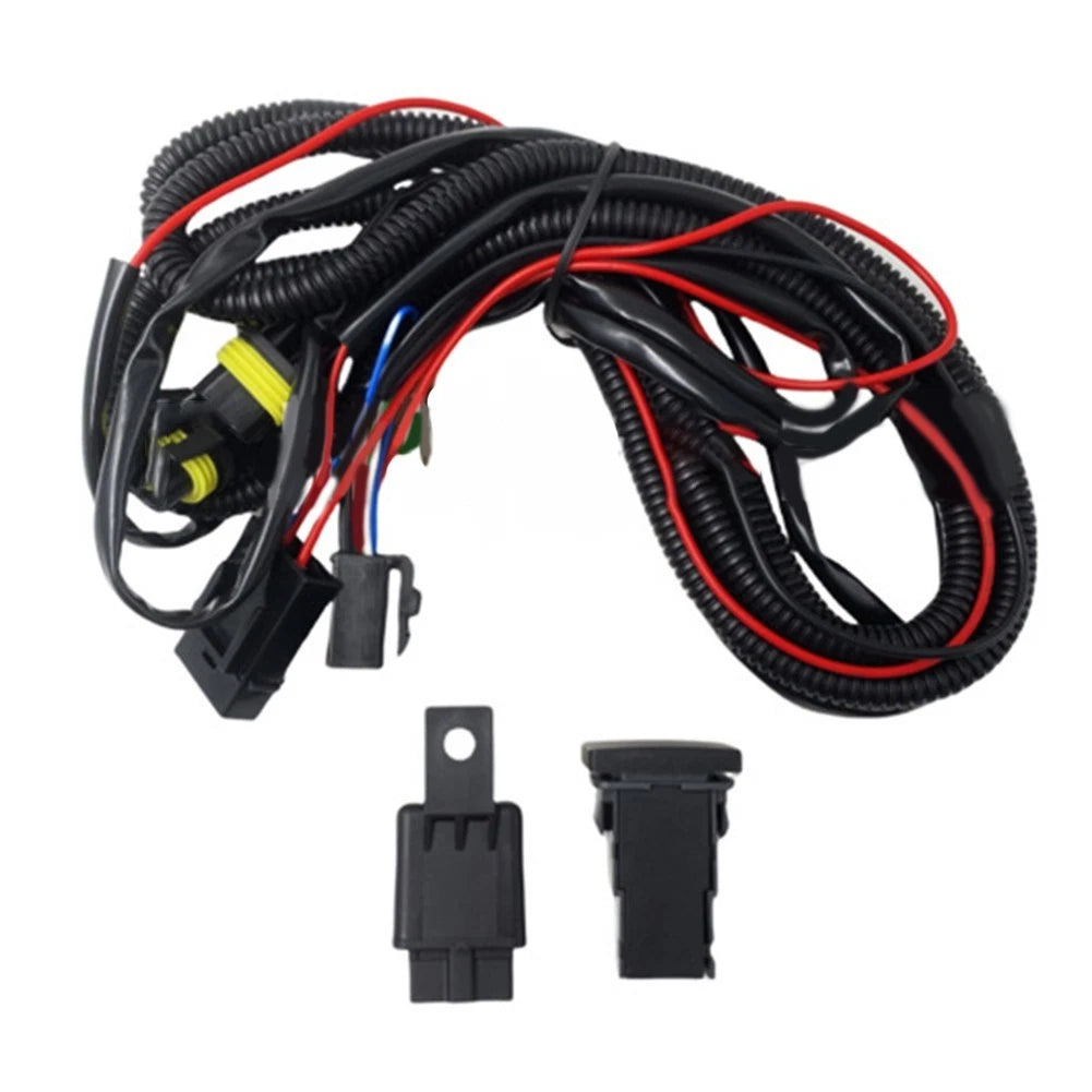 Complete Fog Light Assembly with Wiring for Nissan Vehicles