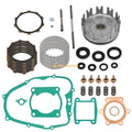 Clutch Basket Gear Friction Steel Plates Push Rod Kit for Yamaha Blaster YFS200 (1988–2006)
