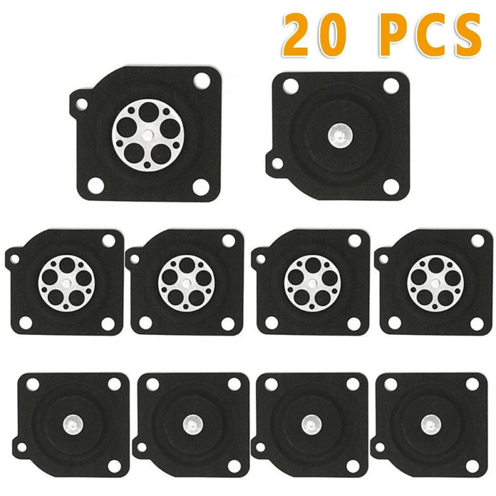 20PCS Metering Diaphragm for Carburetor Repair