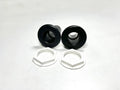 2X Thru Hull 1.5in Black Plastic for TH Marine TH-1500-DP