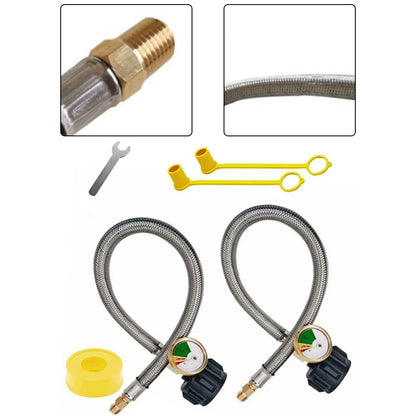 Pressure Inlet Connector for Camping Outdoor Cooking