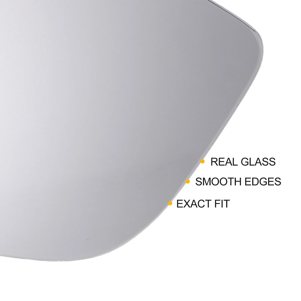 Right Side Heated White Mirror Glass for SEAT Ateca (2016–2022)
