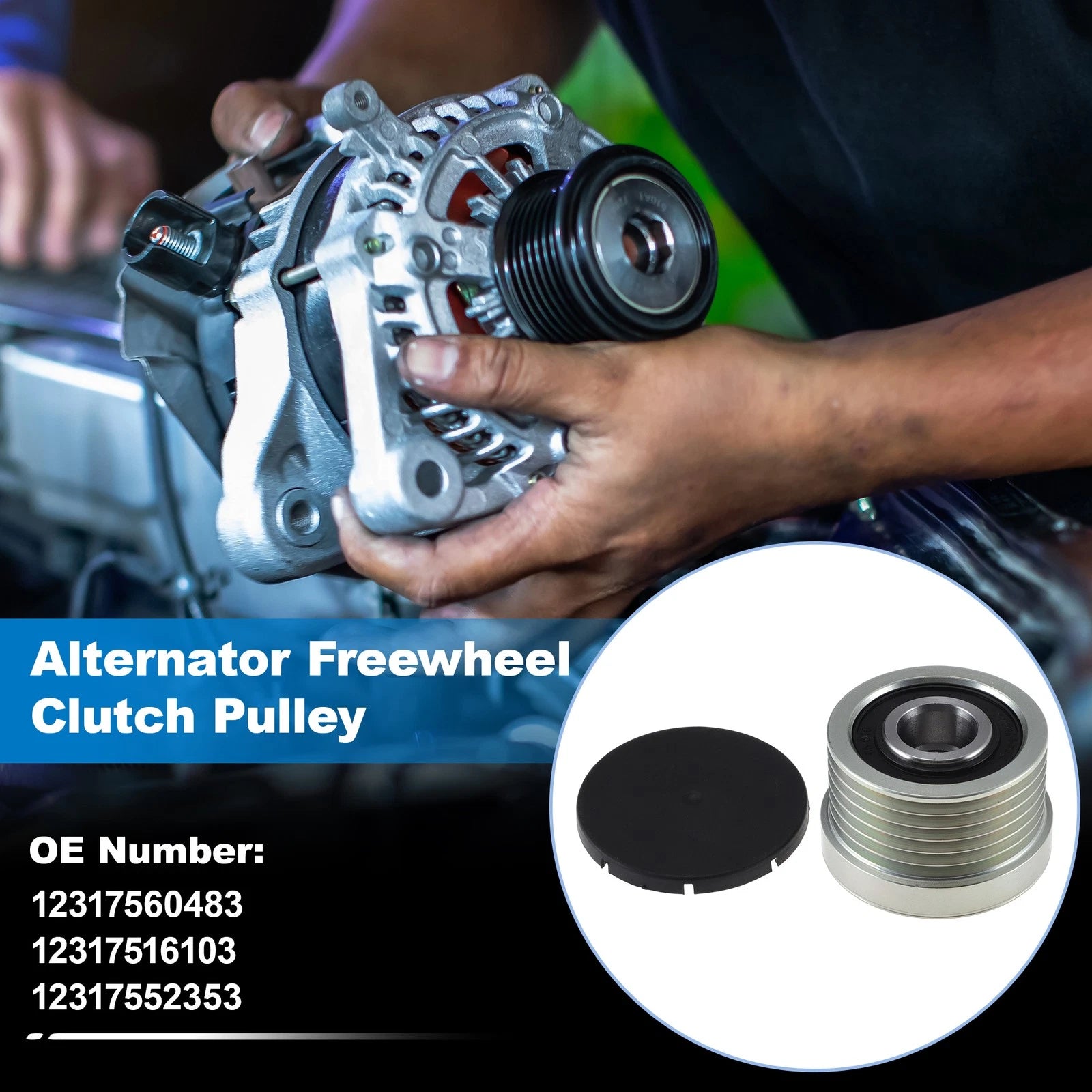 Alternator Freewheel Clutch Pulley Replacement for BMW Z4 3.0 (2006–2008)