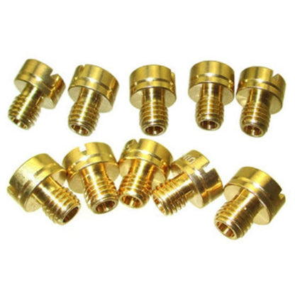 10-Piece Jet Set for Mikuni Carburetor (Height 4mm, M5x0.75mm)