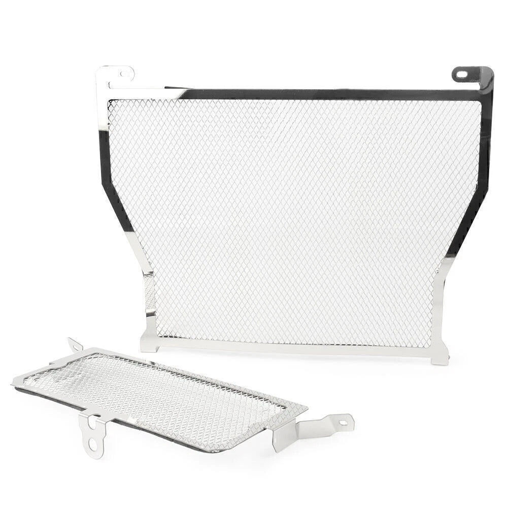 Radiator Guard Grill Cover for BMW S1000RR (2010–2016) - Silver
