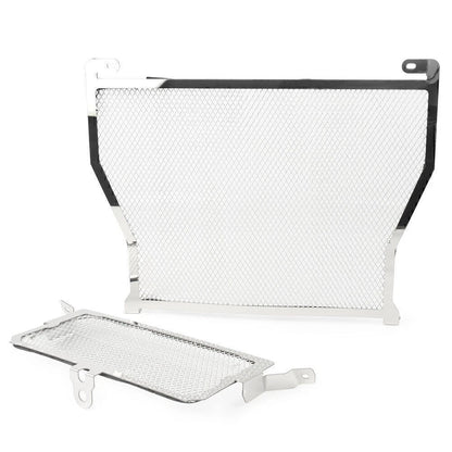 Radiator Guard Grill Cover for BMW S1000RR (2010–2016) - Silver