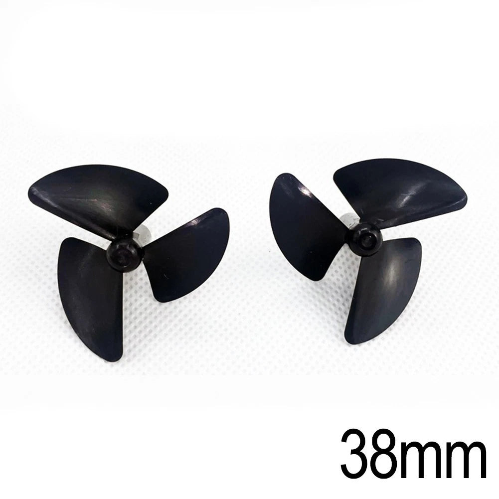 3 Blade Propeller Set for RC Boats (38mm, Left & Right Hand)