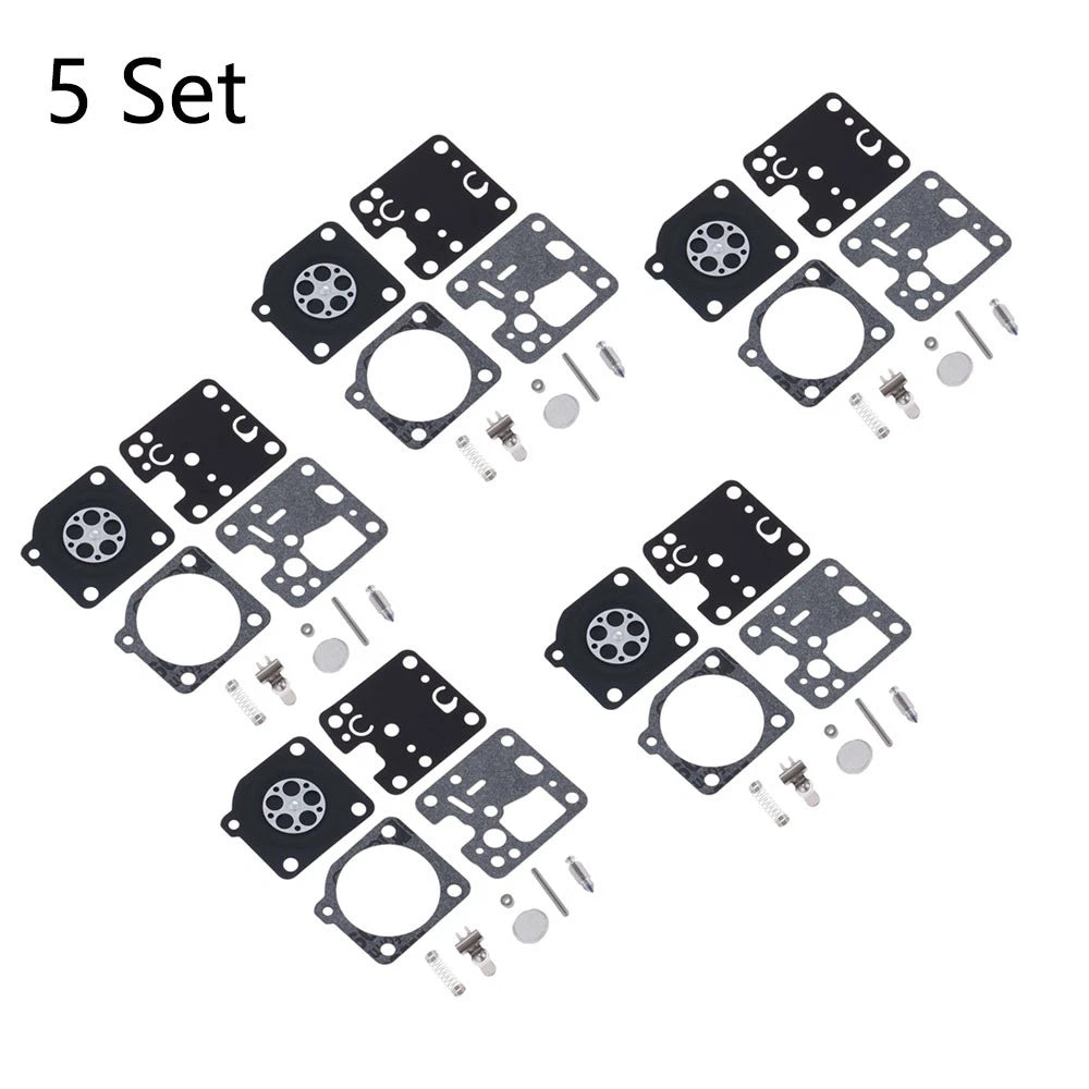 5X Carburetor Repair Kit for Zama RB-123 RB-188 Echo SRM-225 PB-251 GT-225