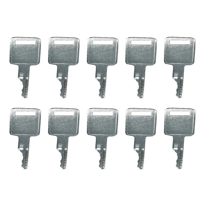 10X Excavator Key for Bobcat Skid Steer Loaders (6693241, D250)