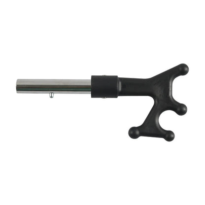 Telescopic Hook for Yachts Boats (Adjustable Length, Black)