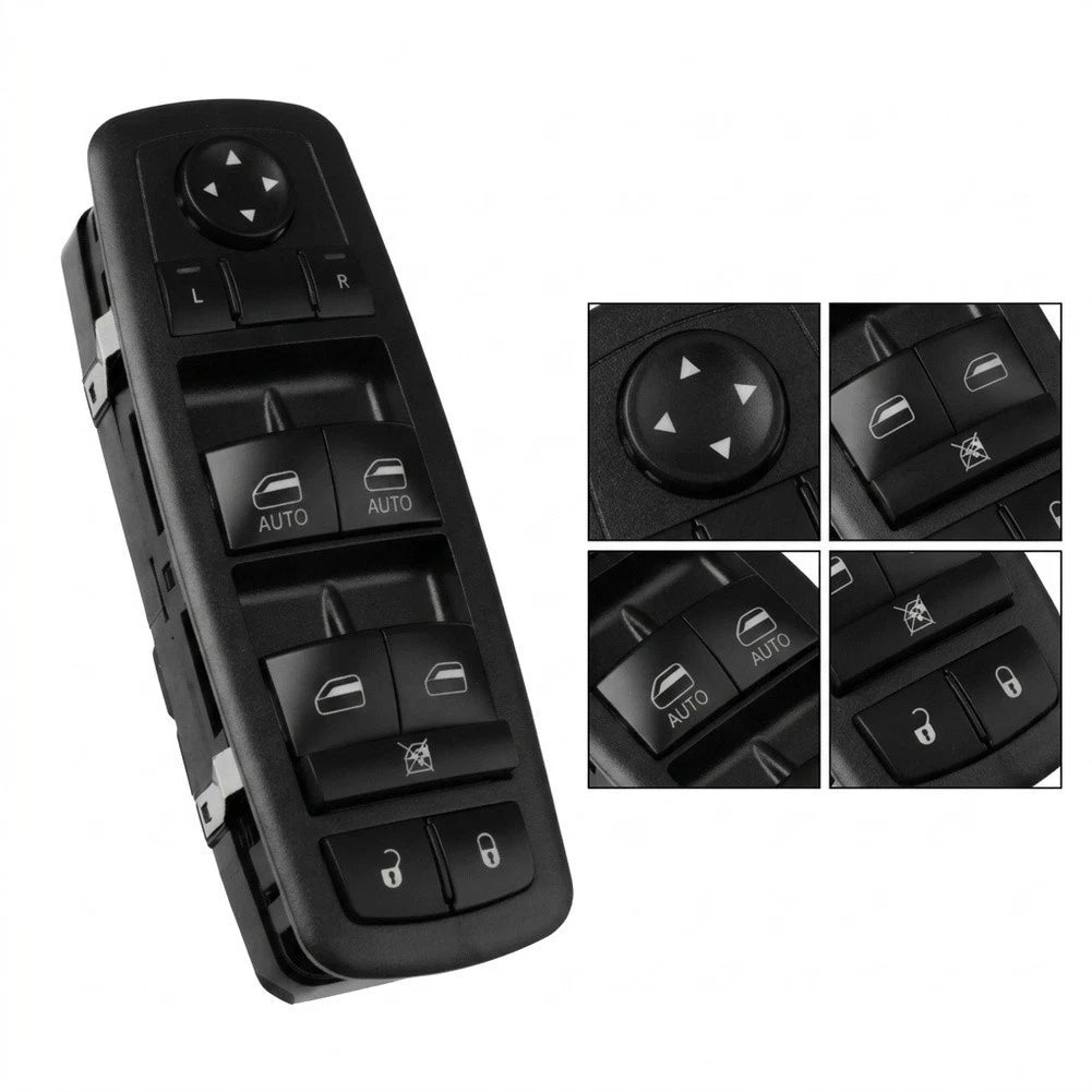 Window Control Switch for 2011-2013 Vehicles (ABS Material)