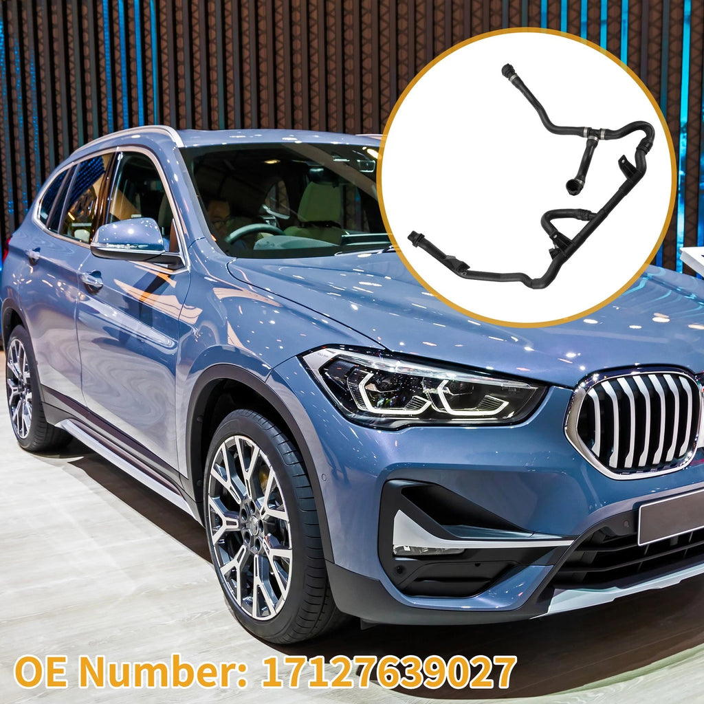 Heater Hose Replacement Rubber Black for BMW X1 E84 2.0L (2011–2017)