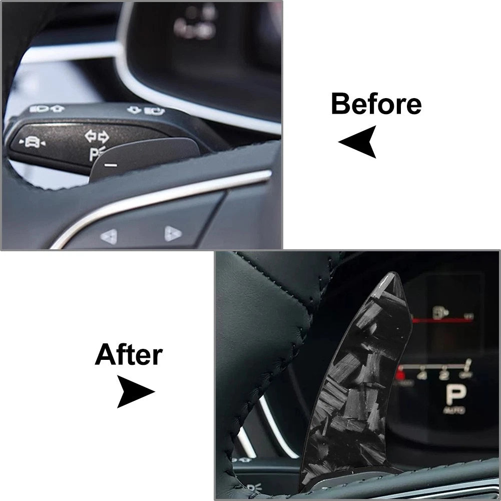 Shift Paddle Extensions for Audi A3 A4 A5 A6 A7 A8 Q5 Q7 S3 S5 S6 (2010–2023)