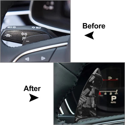 Shift Paddle Extensions for Audi A3 A4 A5 A6 A7 A8 Q5 Q7 S3 S5 S6 (2010–2023)