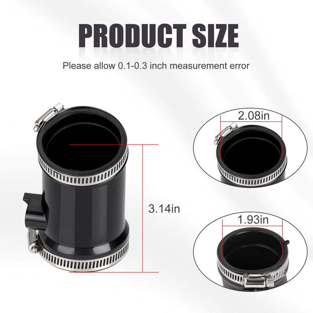 Air Cleaner Boot Joint for Yamaha Grizzly Kodiak 400 Wolverine 450 (1999–2006) 5ND-E4453-00