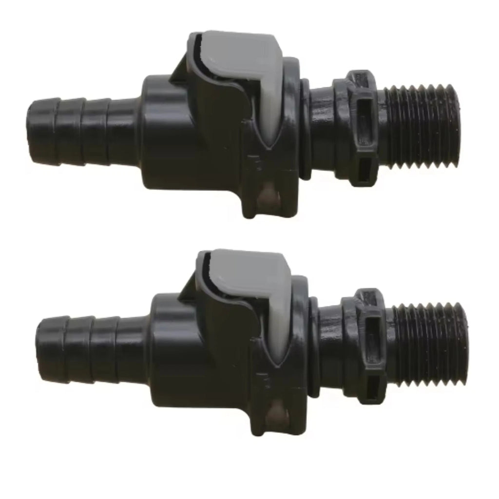 2X Attwood Sprayless Marine Fuel Connector for Universal (8838US6)