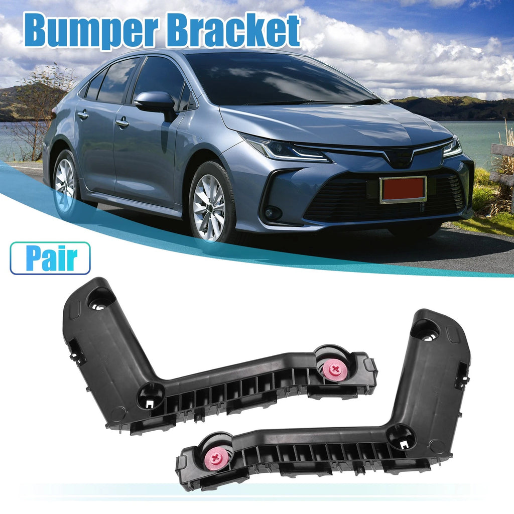 Front Bumper Mounting Support Bracket Pair for Toyota (2005–2015)