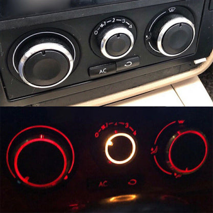 3X A/C Switch Panel Control Knob for VW Golf MK4, Passat B5, Bora
