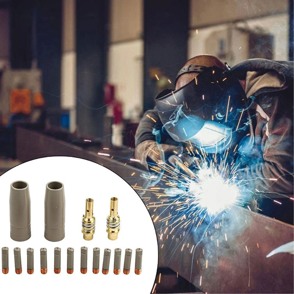 16PCS Coating Nozzle Set for Enhanced Welding Performance
