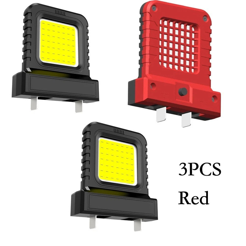 3X 14W LED Work Light for 20V 21V Power Tool Batteries