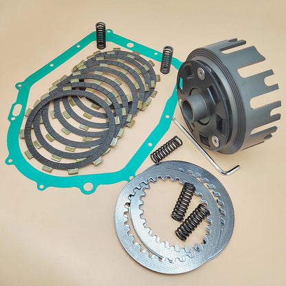 Clutch Kit & Billet CNC Clutch Basket for Yamaha Warrior 350 YFM350X (1987–2004)